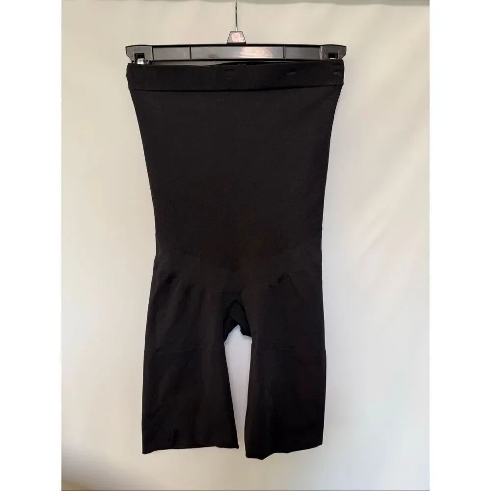 SPANX Supersculpt black Transform High-Waisted Mid-Thigh Short size 1X